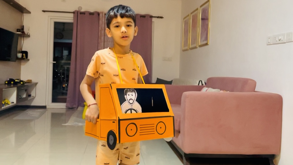 Ibhan as an Orange Truck